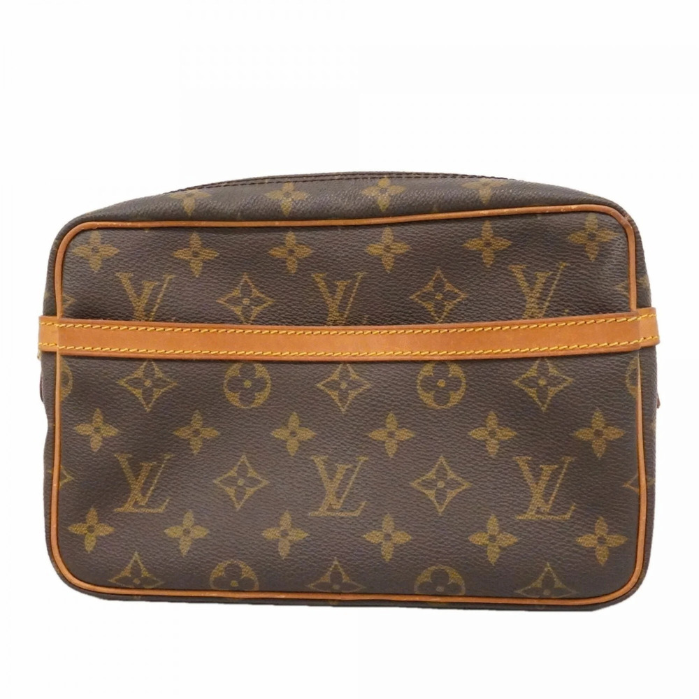LOUIS VUITTON Brown Monogram Clutch Bag